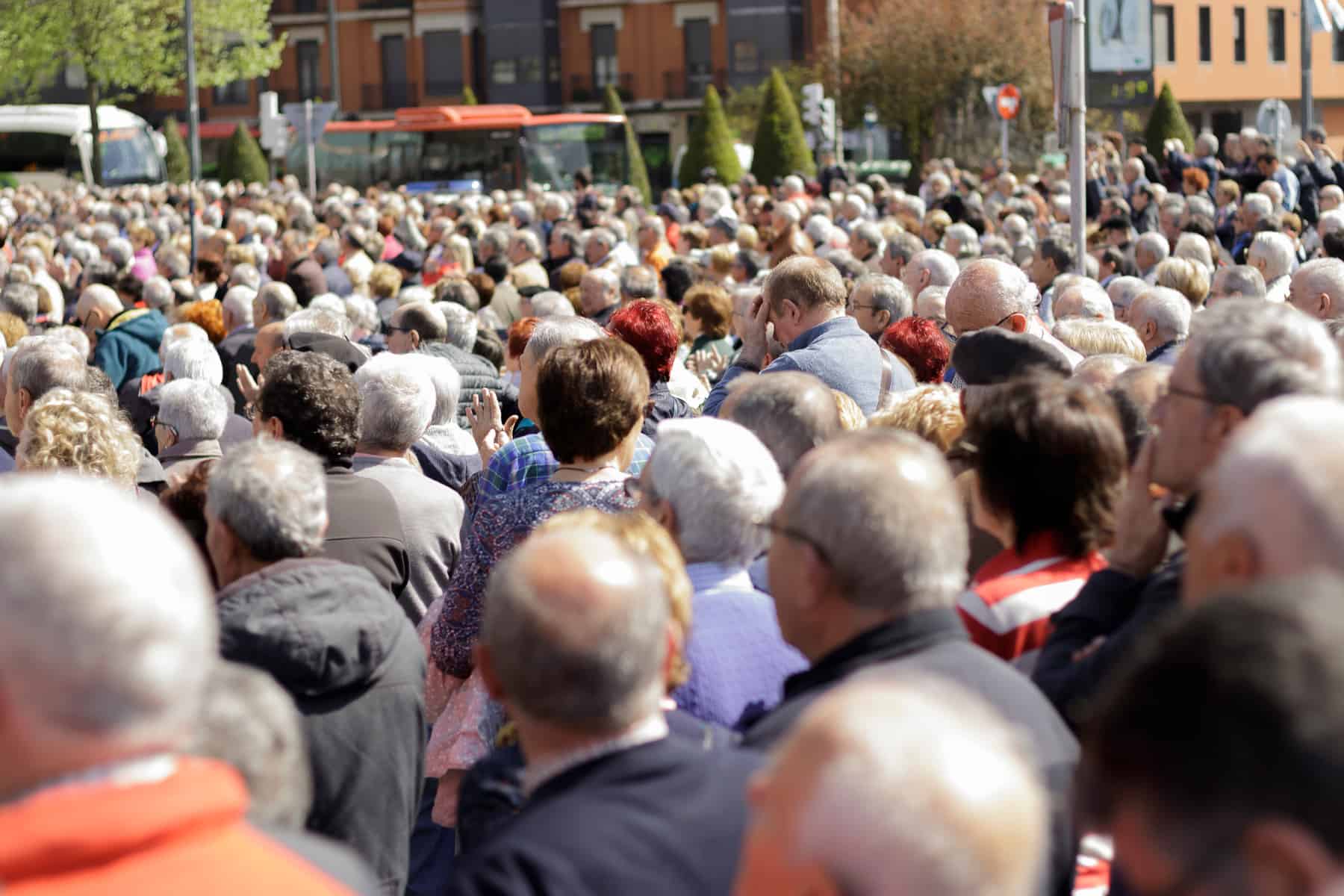 manifestaciones en madrid pidiendo aumento de pensiones